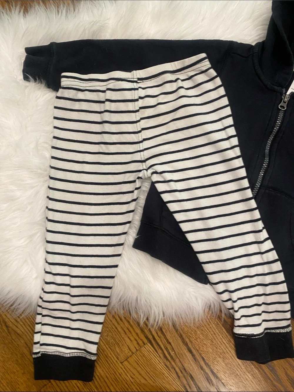 Carters black zip
